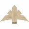 Ekena Millwork Alberta Rough Sawn Timber Gable Bracket, Douglas Fir, 36"W x 21"H x 4"D x 6"F, 14/12 Pitch GBW036X21X0406ALB00RDF - alternate 1